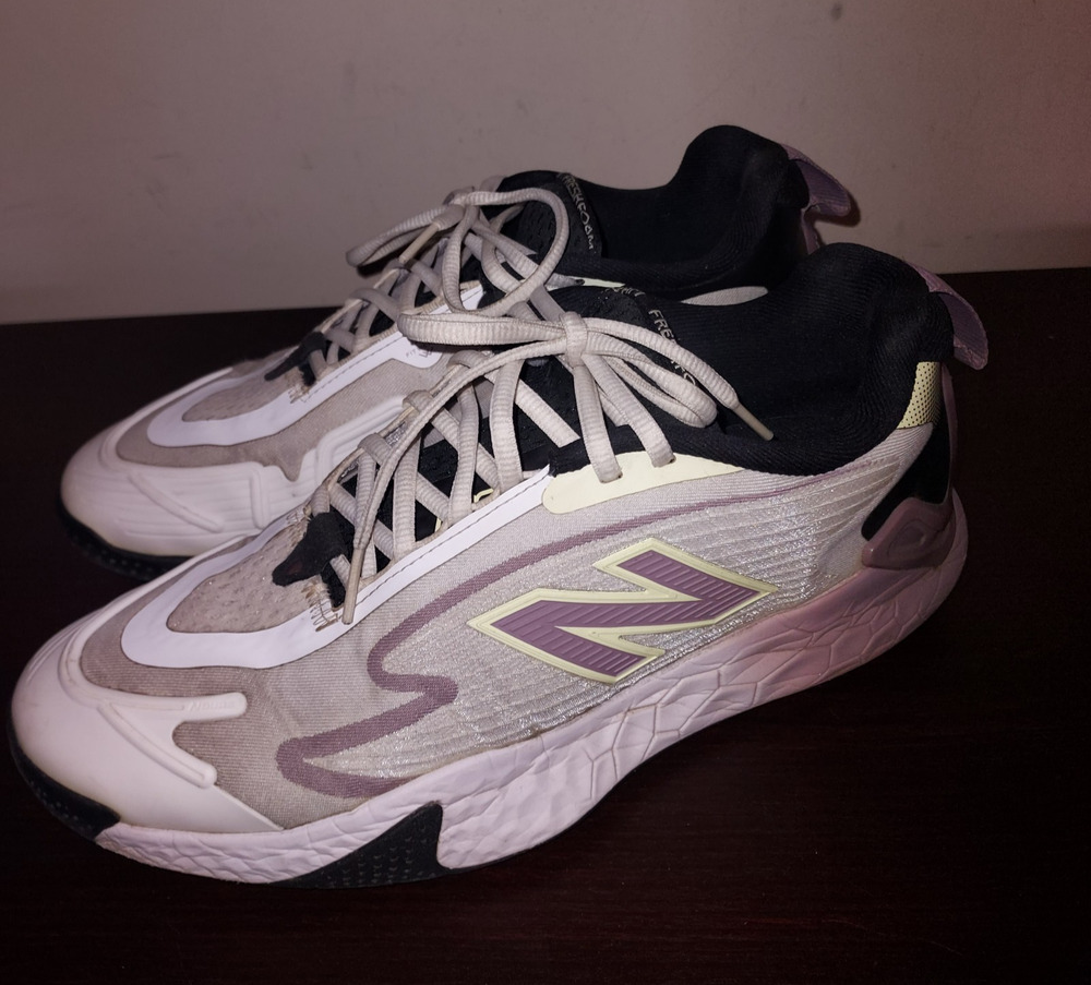New Balance Mens Tennis Sneakers 9D CT Rally Fresh Foam V1 Pickleball White